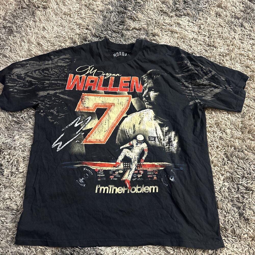 Official Morgan Wallen Stock Car Shirt (Limited Edition) Sz XL EUC SOLD OUT